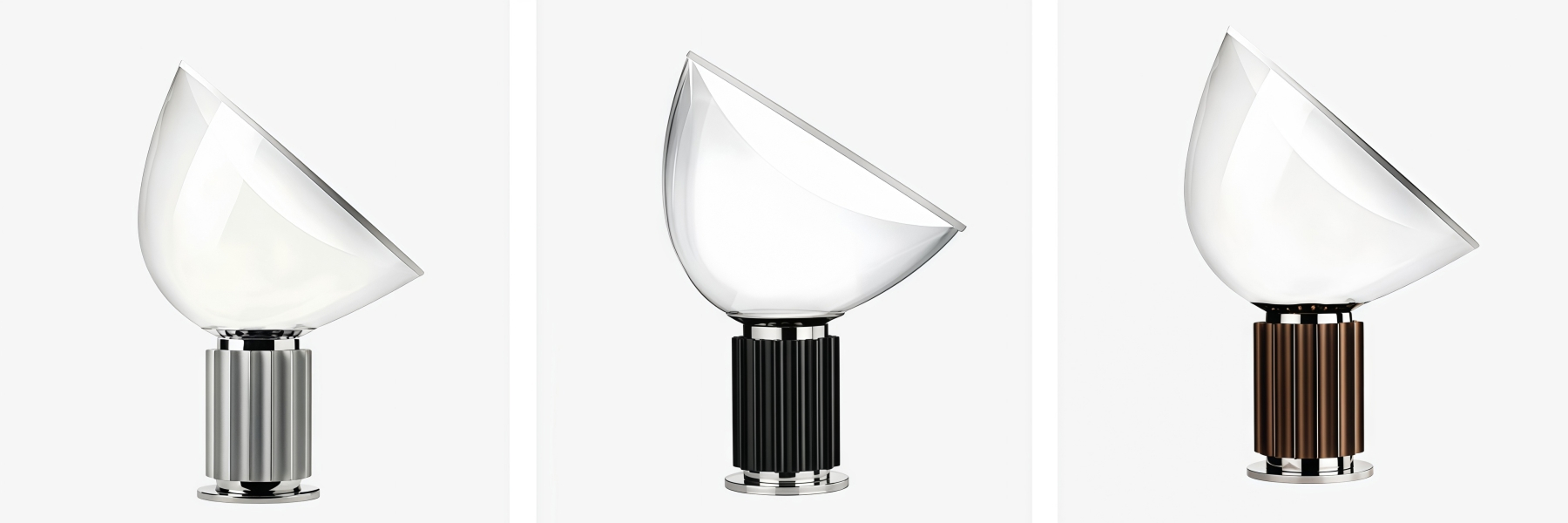 Bowlum table lamp finish options
