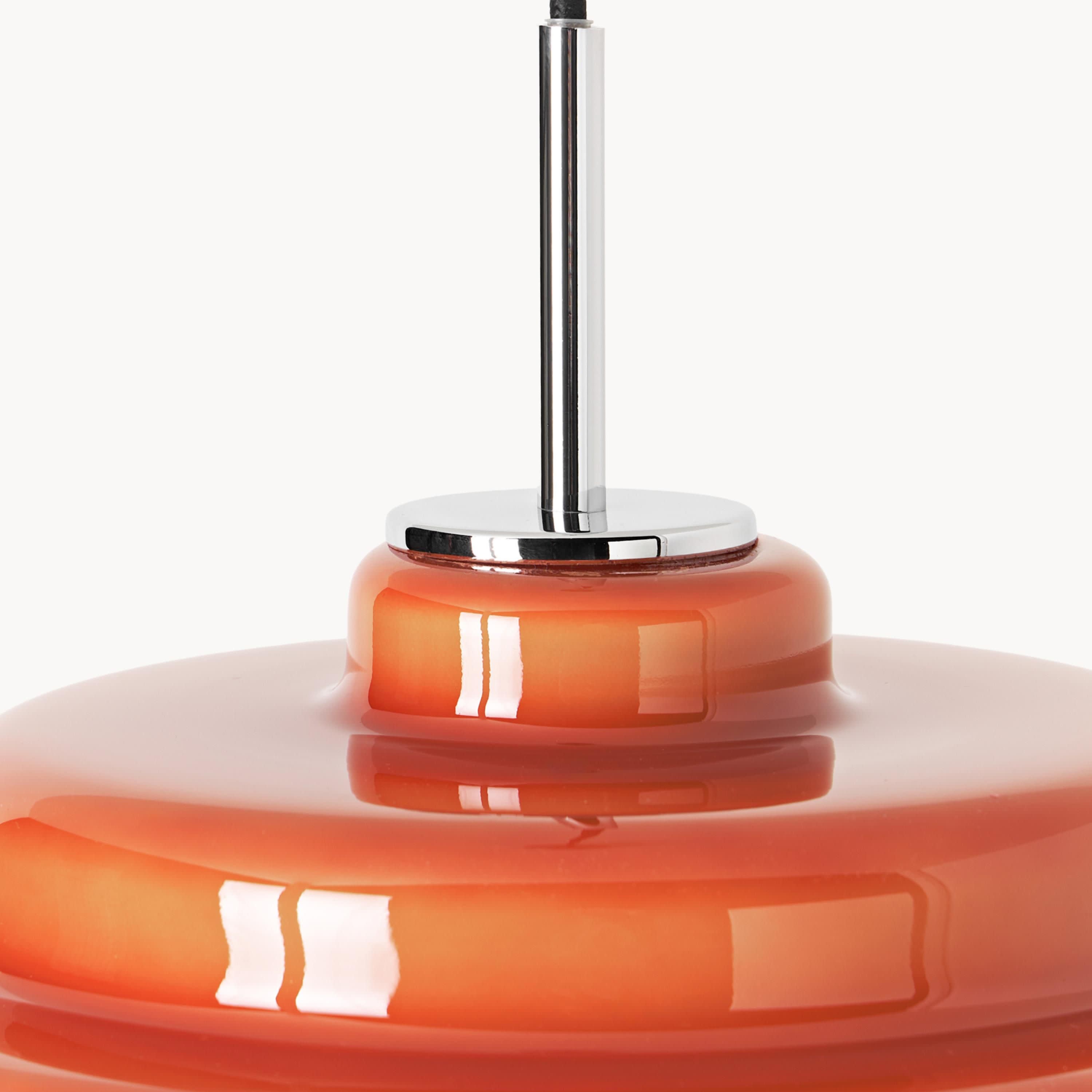 Koloro Glass Pendant canopy and shade detail