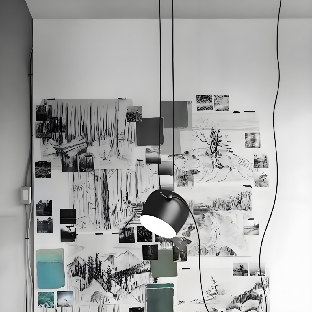 1 head Aim pendant light