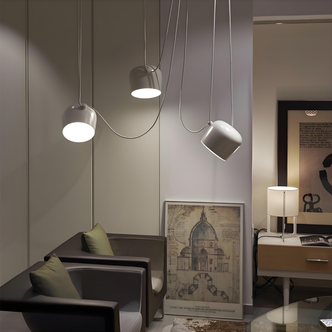 Aim pendant light interior scene