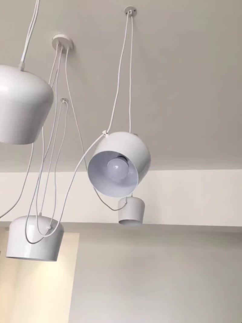 Customer interior with Aim pendant light