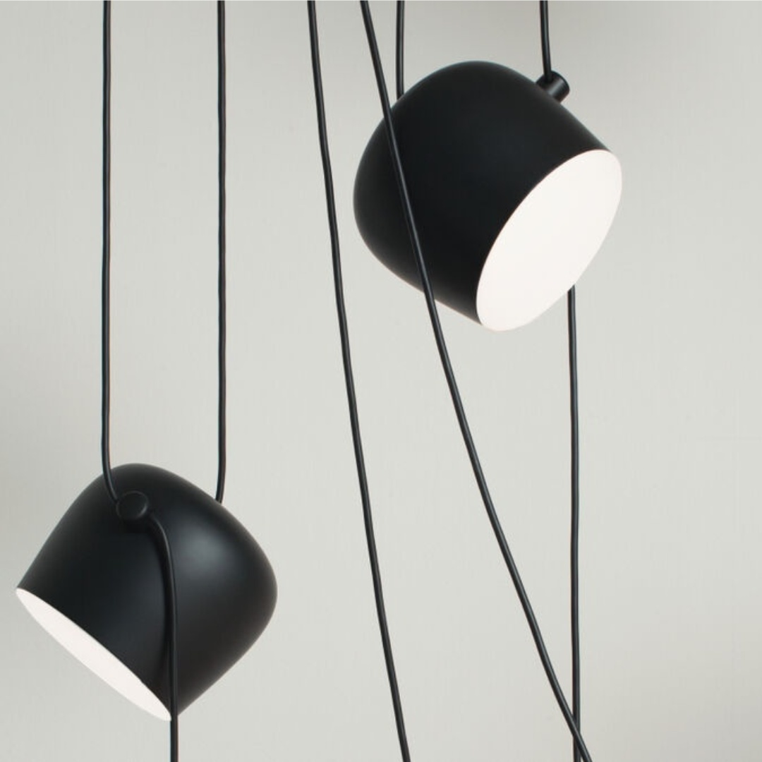 Aim pendant light adjustable head detail