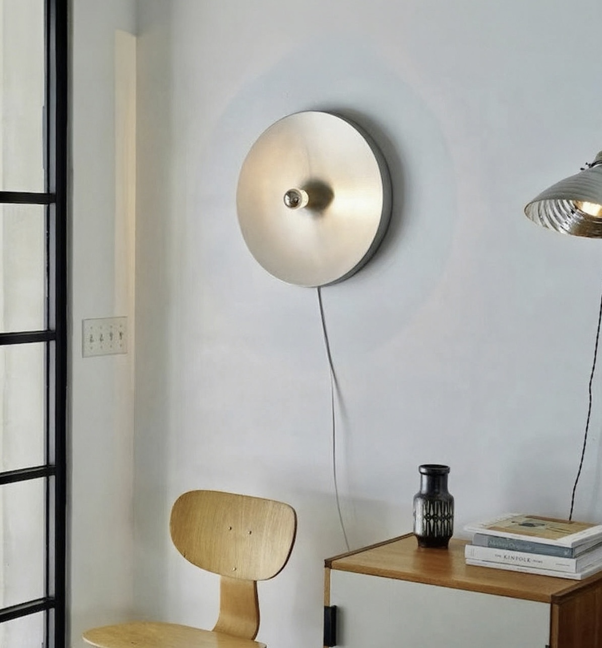 Model 262 LED Wall Light mounted beside a window