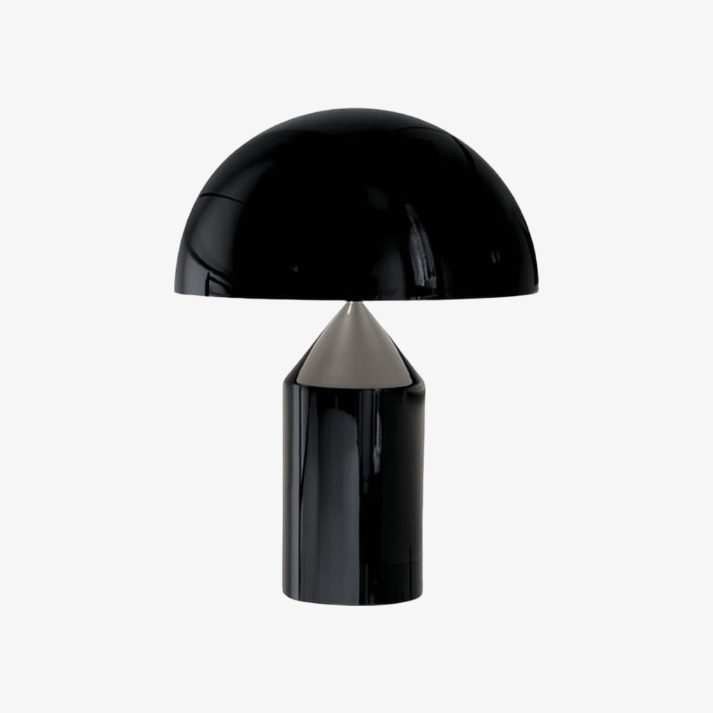 HaloVell white finish table lamp