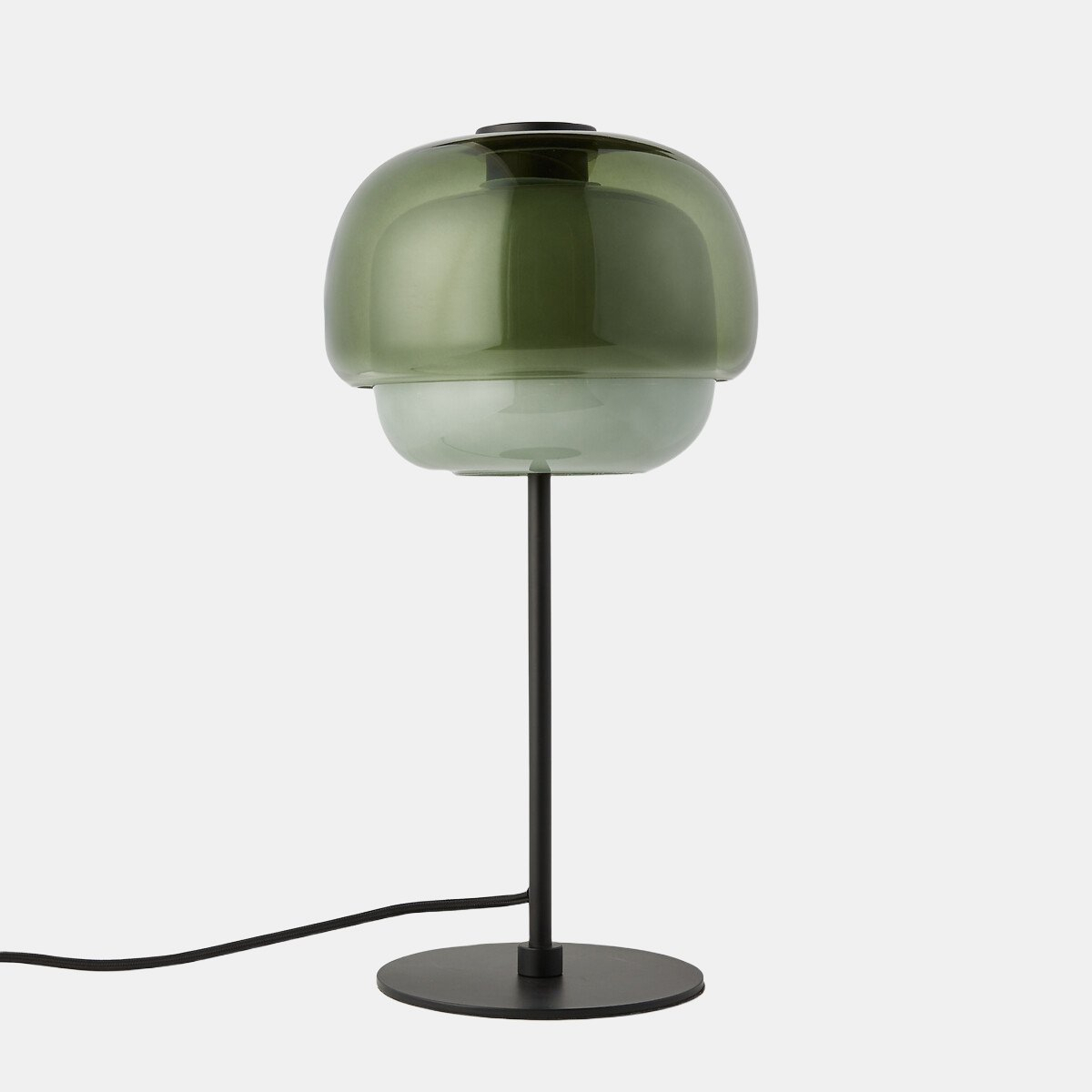 Green Clinco glass table lamp