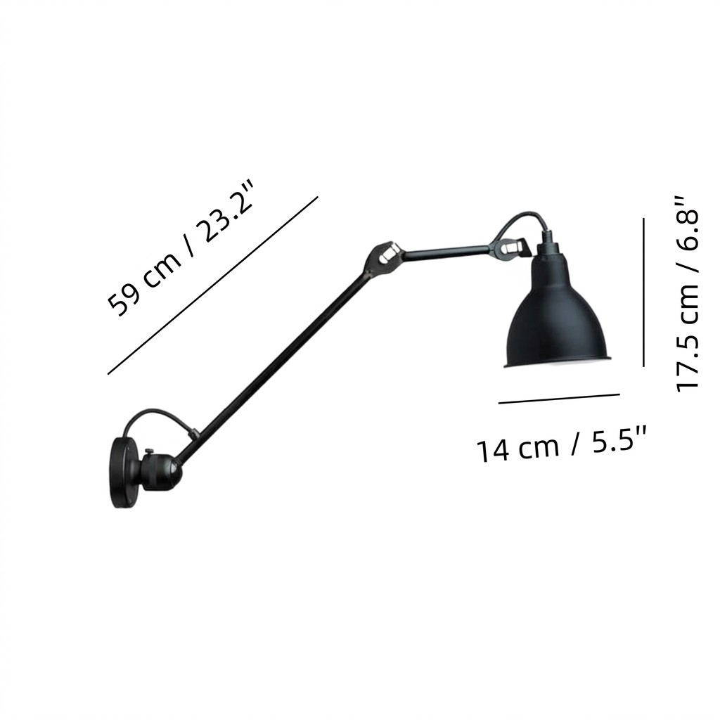 Size 4 dimensions for Articula wall light