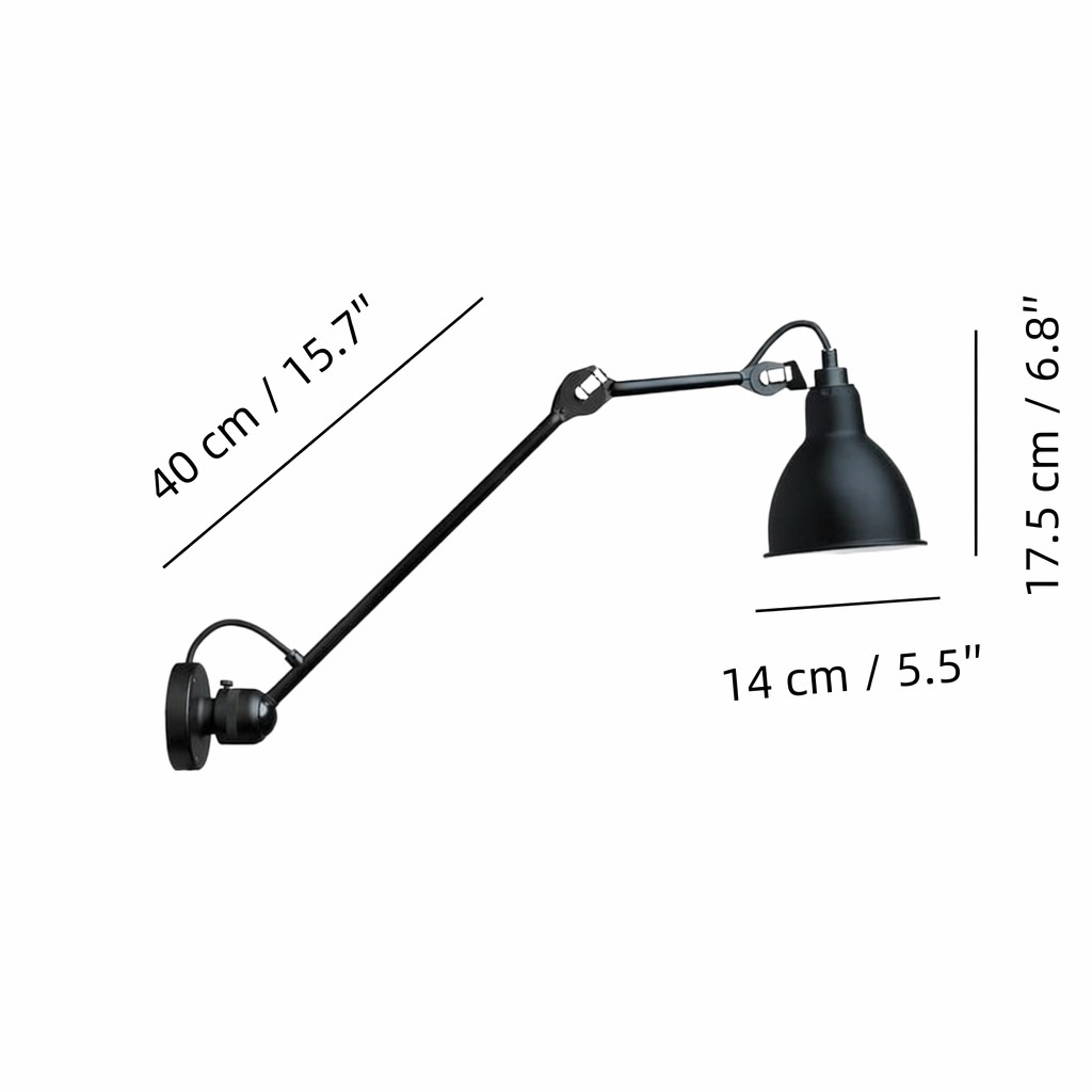 Size 3 dimensions for Articula wall light