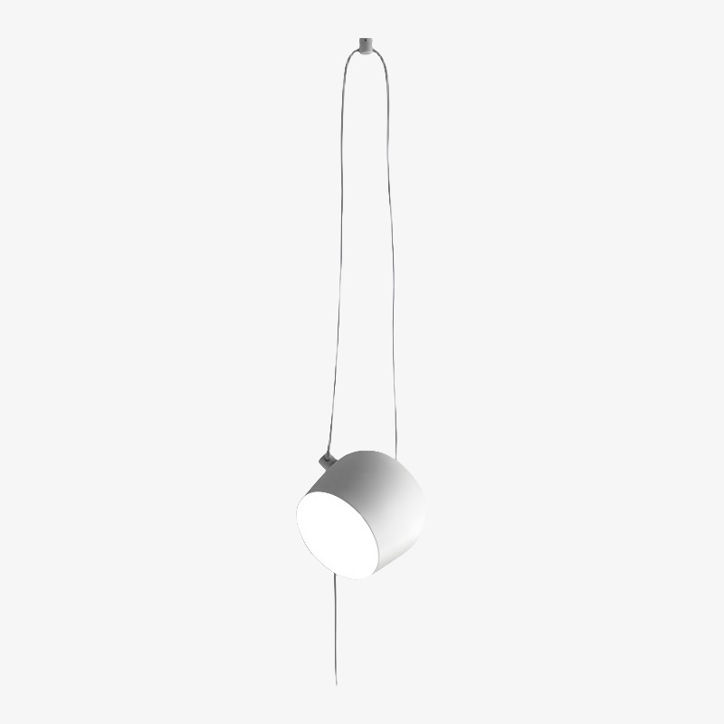 Axiomorna pendant lamp single white option