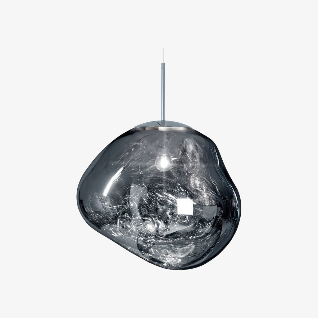 Silver finish pendant light