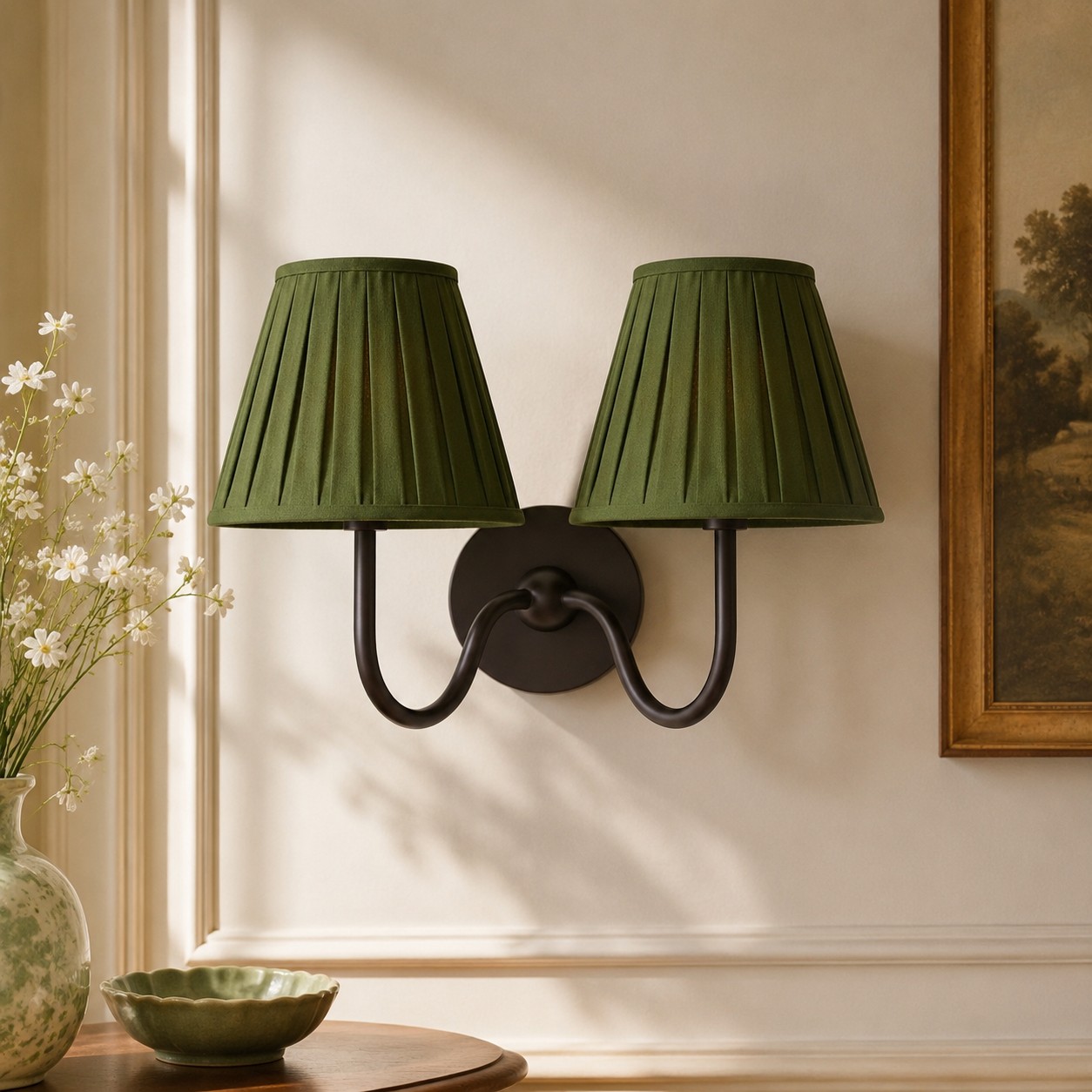 Luvora wall sconce finish option