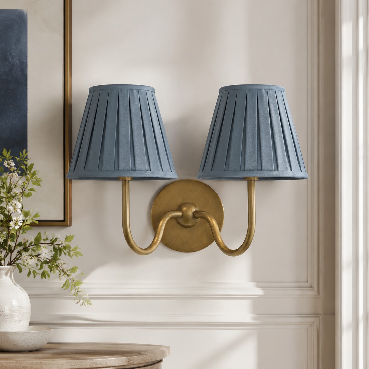Luvora wall sconce finish option