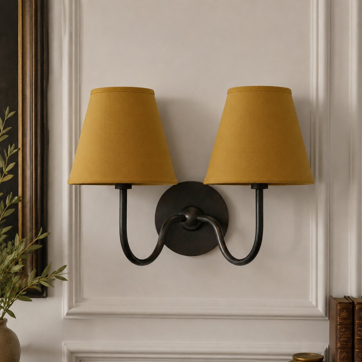 Luvora wall sconce finish option