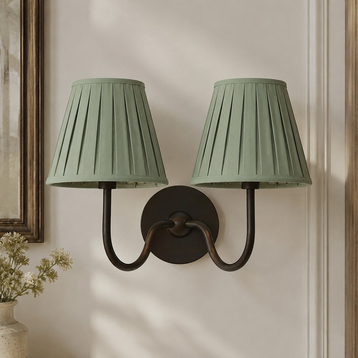 Luvora wall sconce finish option