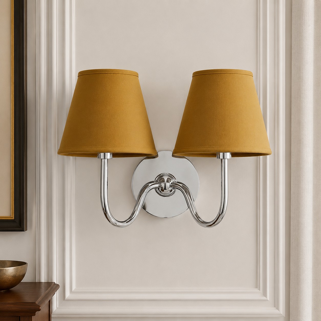 Luvora wall sconce finish option