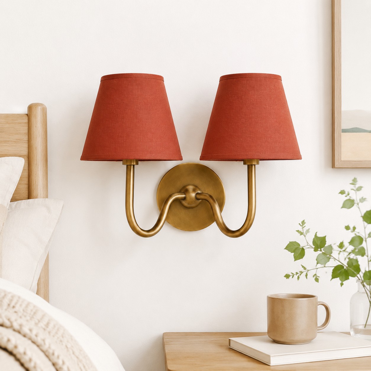 Luvora wall sconce finish option
