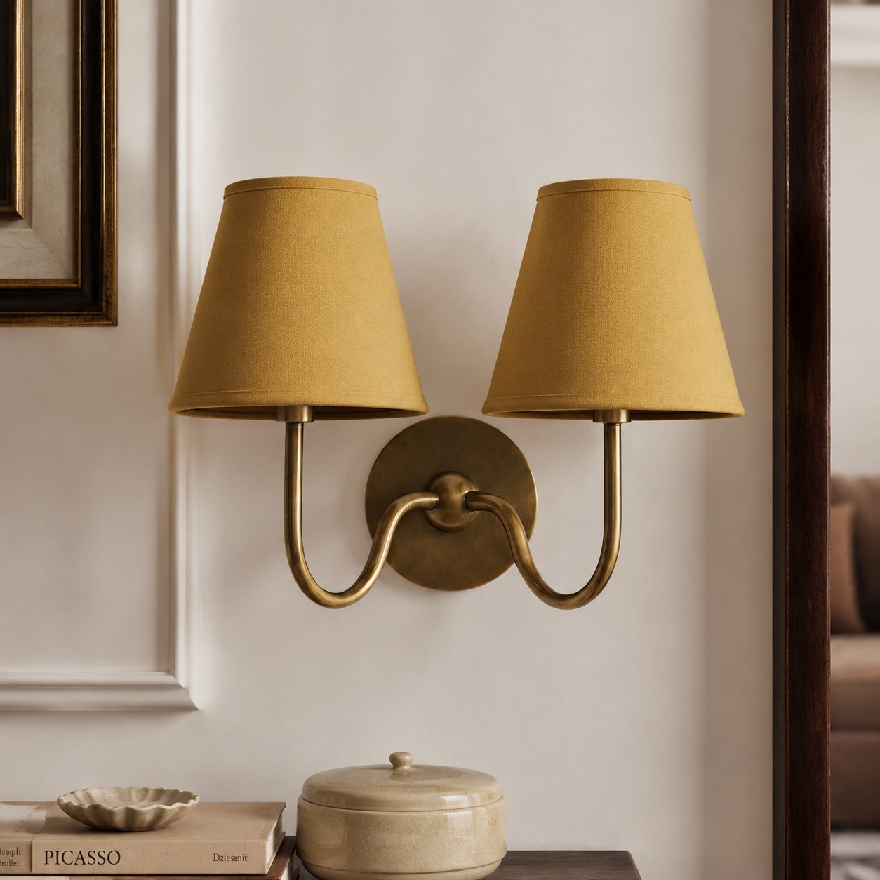 Luvora wall sconce finish option