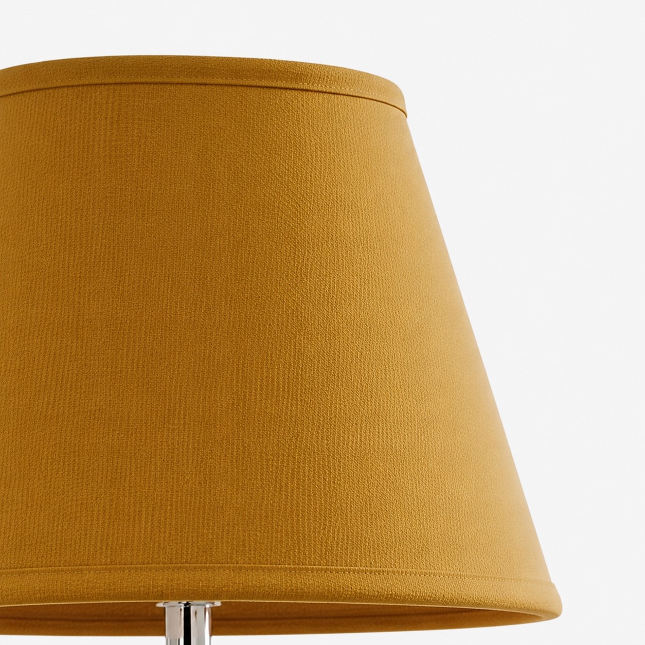 Linen shade close-up