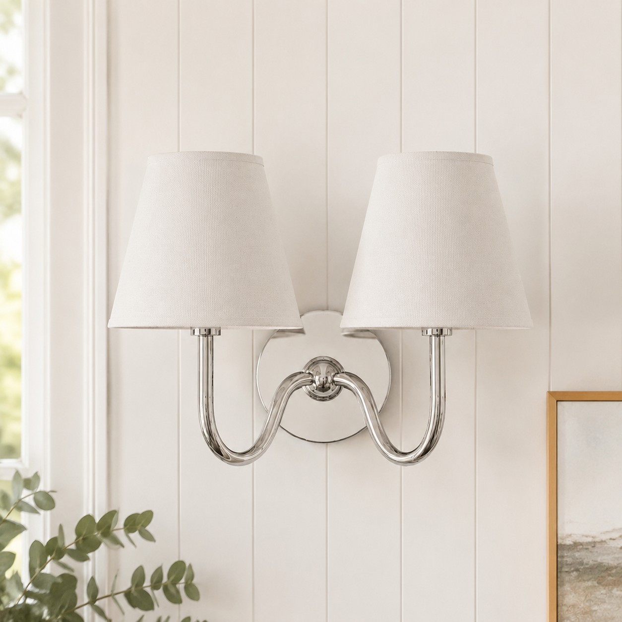 Luvora wall sconce finish option