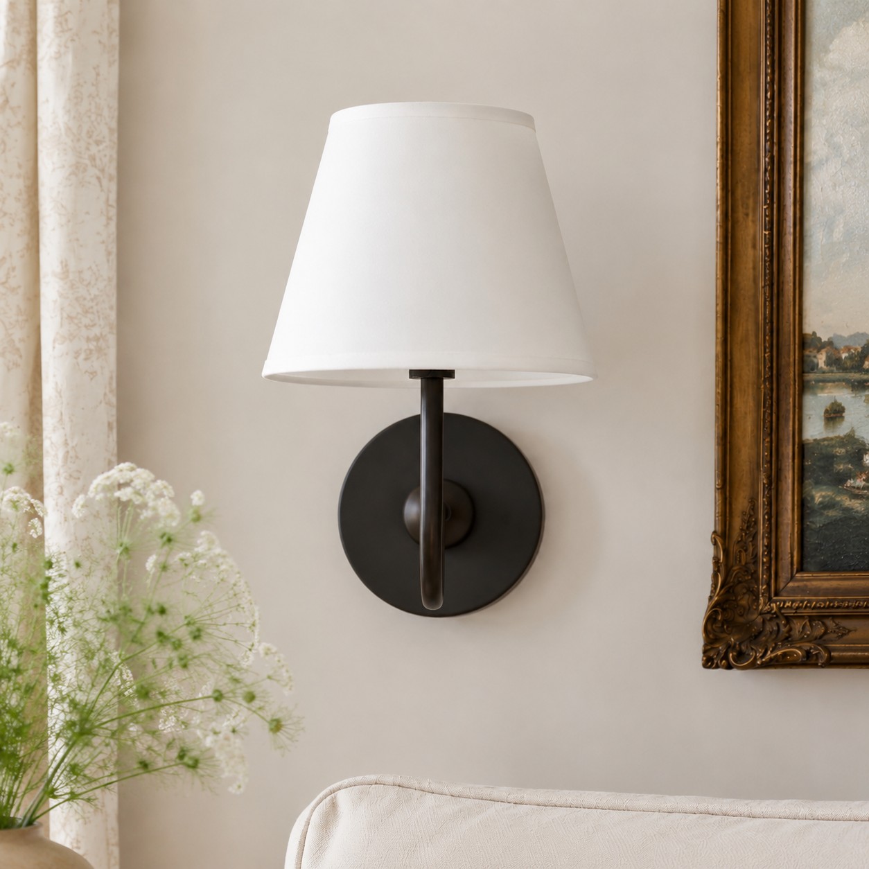 Luvora wall sconce finish option