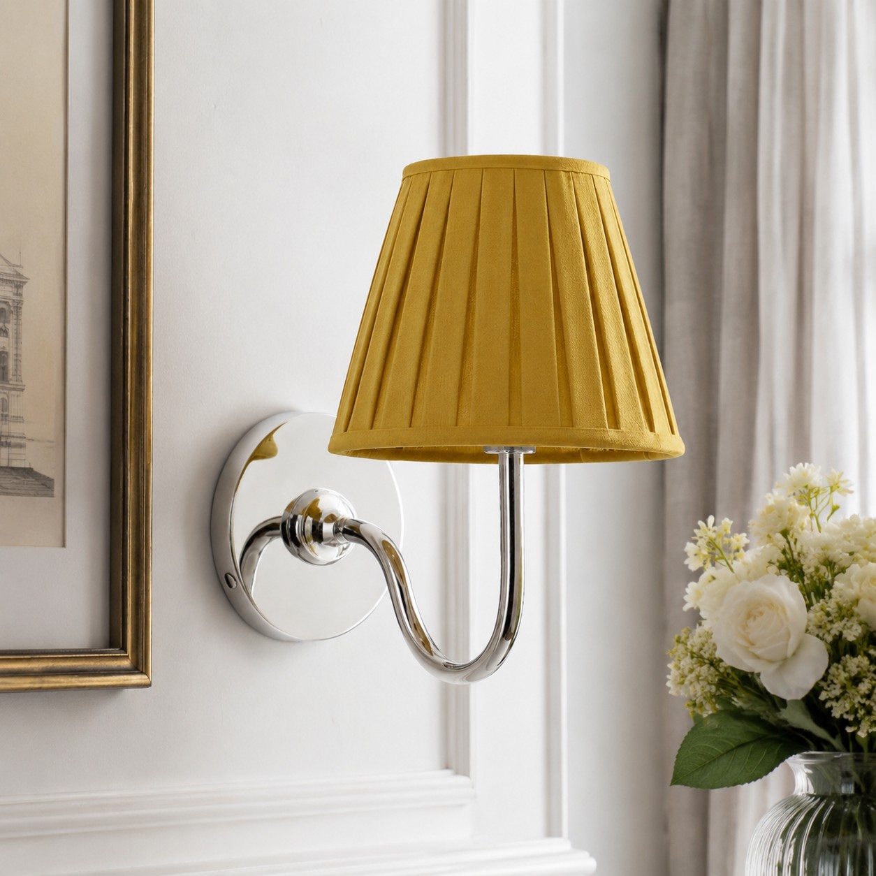 Luvora wall sconce finish option