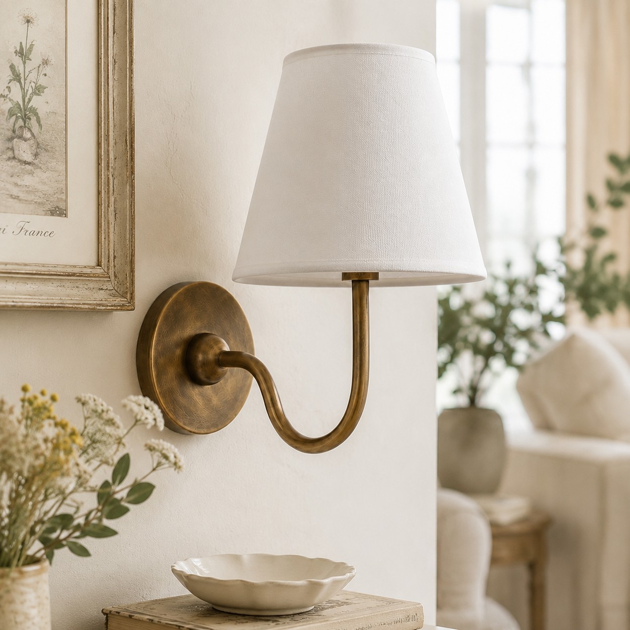 Luvora wall sconce finish option