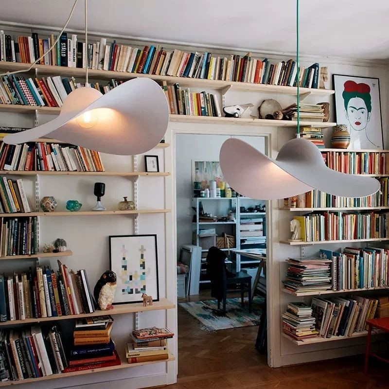 Italian Hat Straw Hat Pendant Lamp