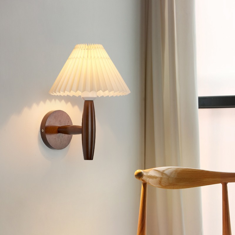 Wooden Wall Lamp