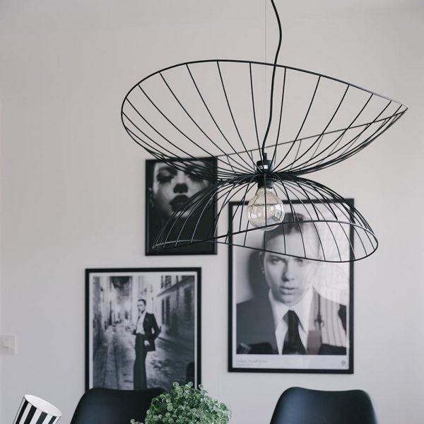 Ray metal pendant light
