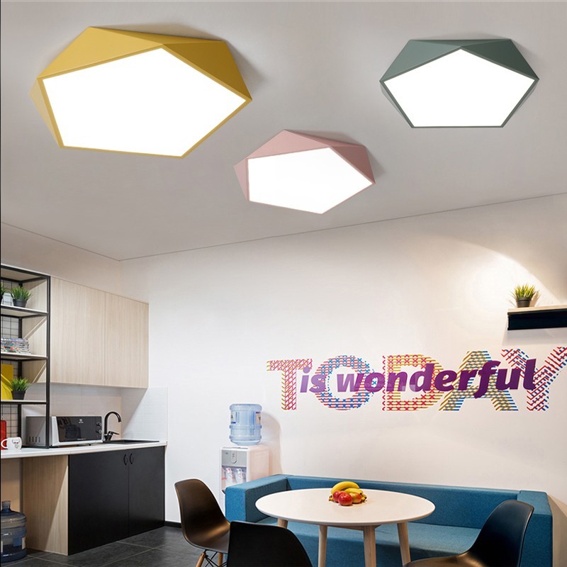 LEXA Geometric LED Ceiling Light