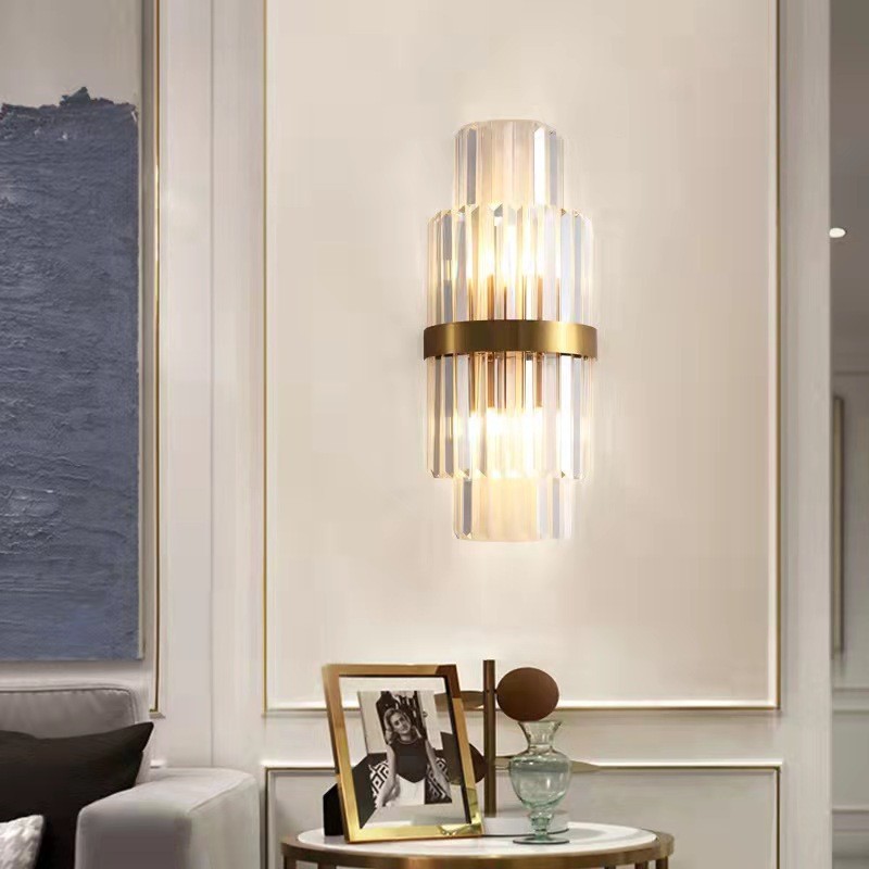 Modern Luxury Crystal Wall Lamp