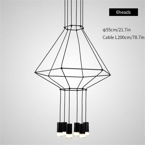 Wireflow Chandelier