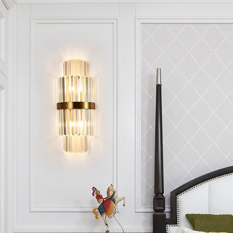 Modern Luxury Crystal Wall Lamp