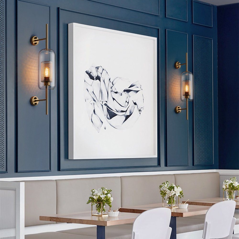Chiswick Glass Wall Light