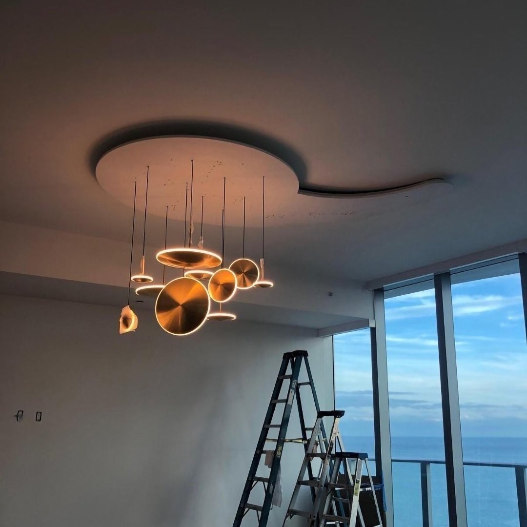 Chrona Dish Suspension lamp