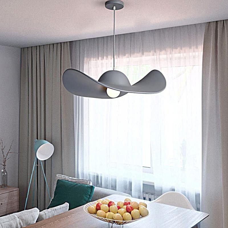 Italian Hat Straw Hat Pendant Lamp