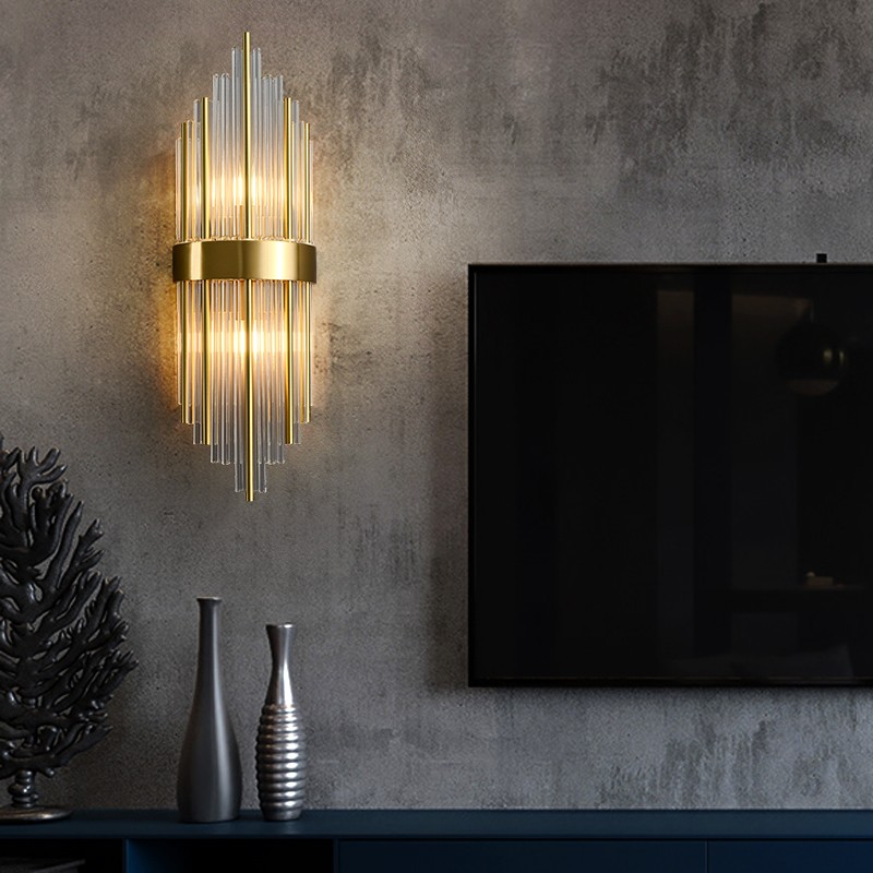 Modern Luxury Crystal Wall Lamp