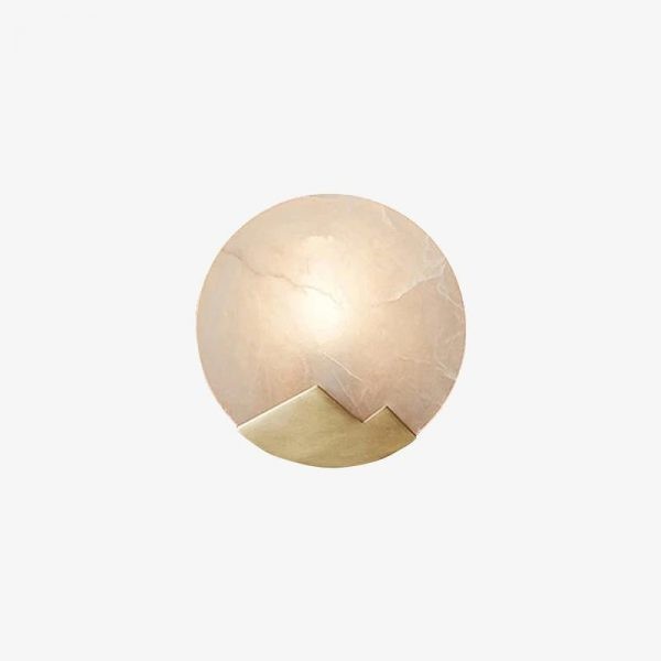 Pure Copper Marble Wall Lamp