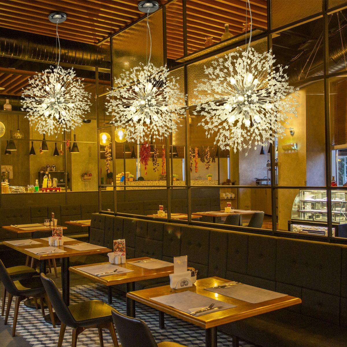 Dandelion Satellite Chandelier