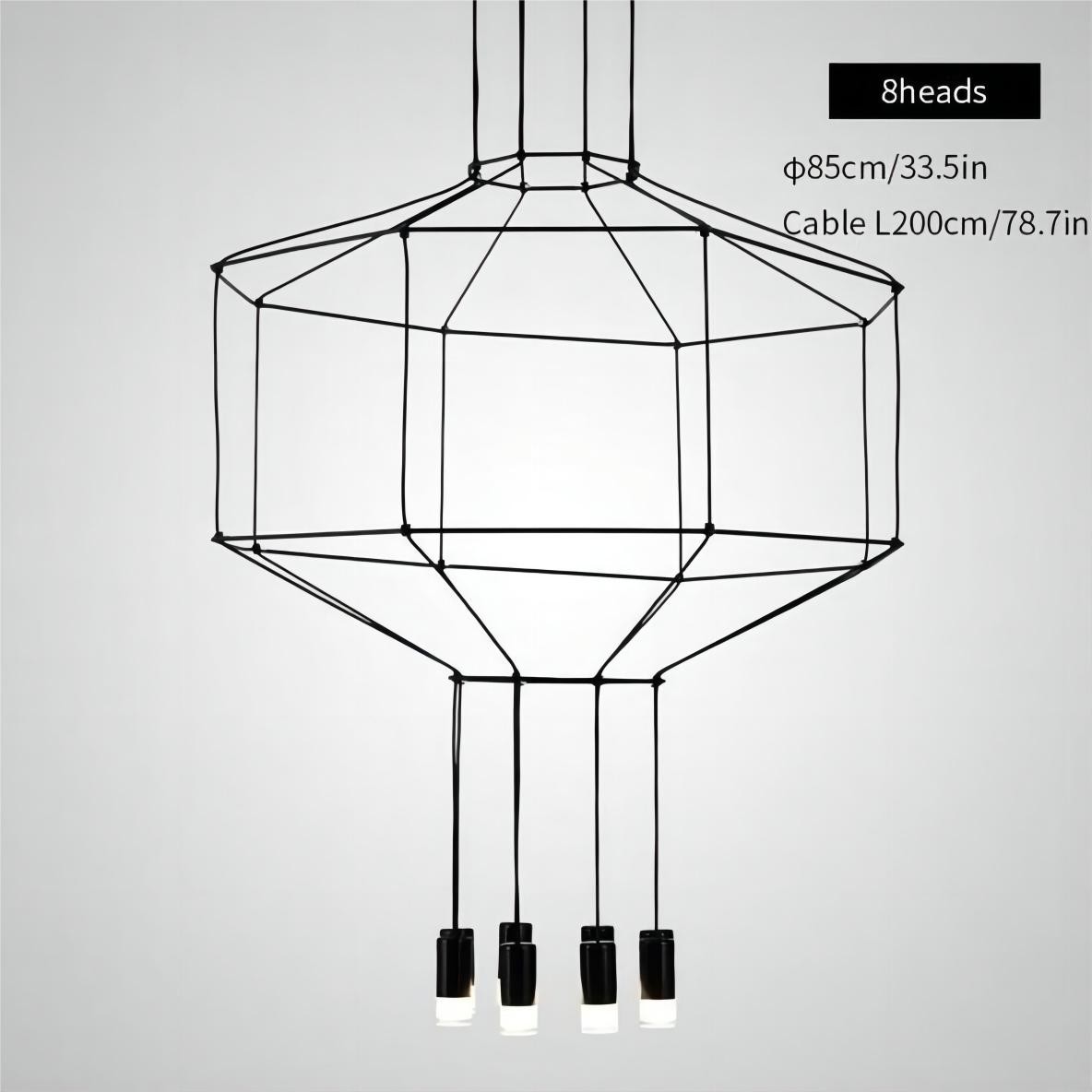 Wireflow Chandelier