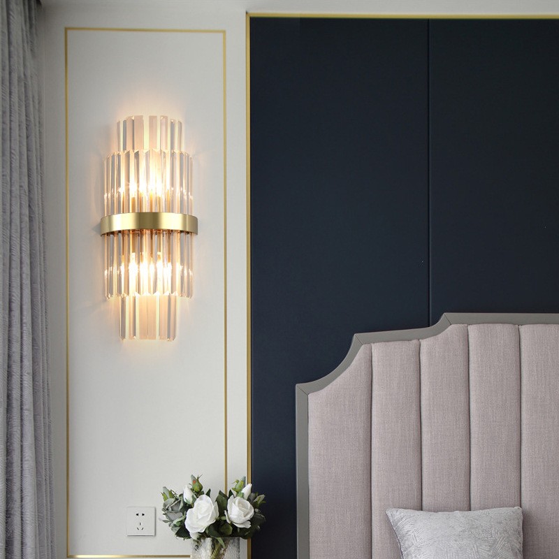 Modern Luxury Crystal Wall Lamp