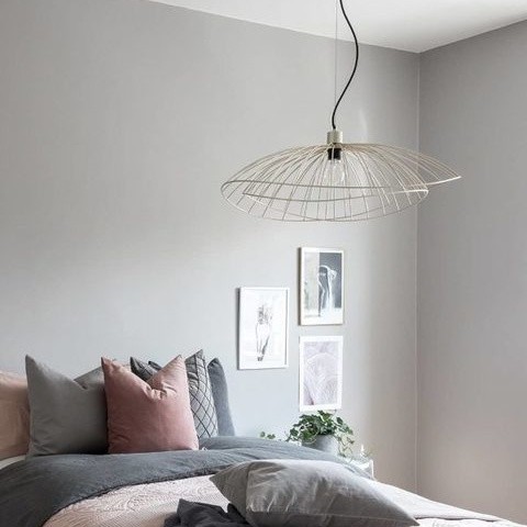 Ray metal pendant light