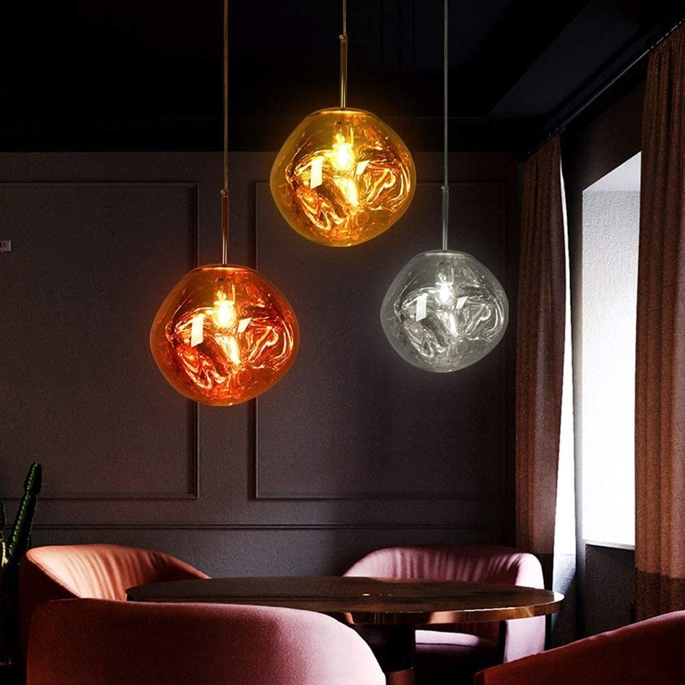 Glass Melt Pendant Light