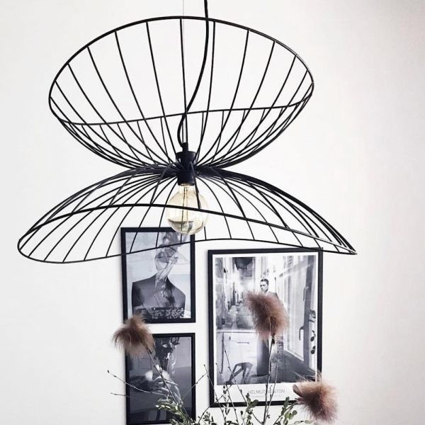 Ray metal pendant light