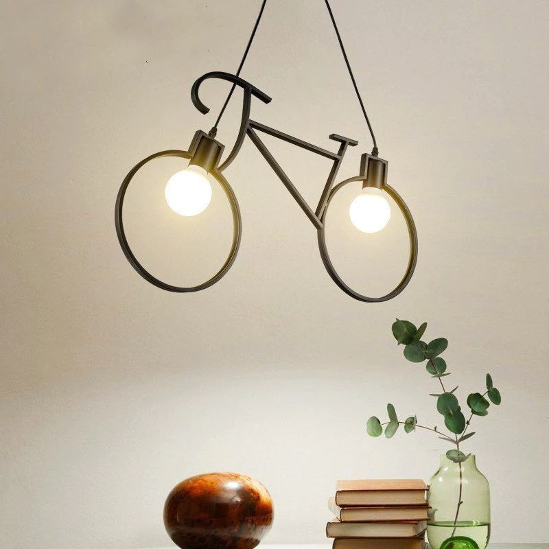 Bicycle Pendant Light