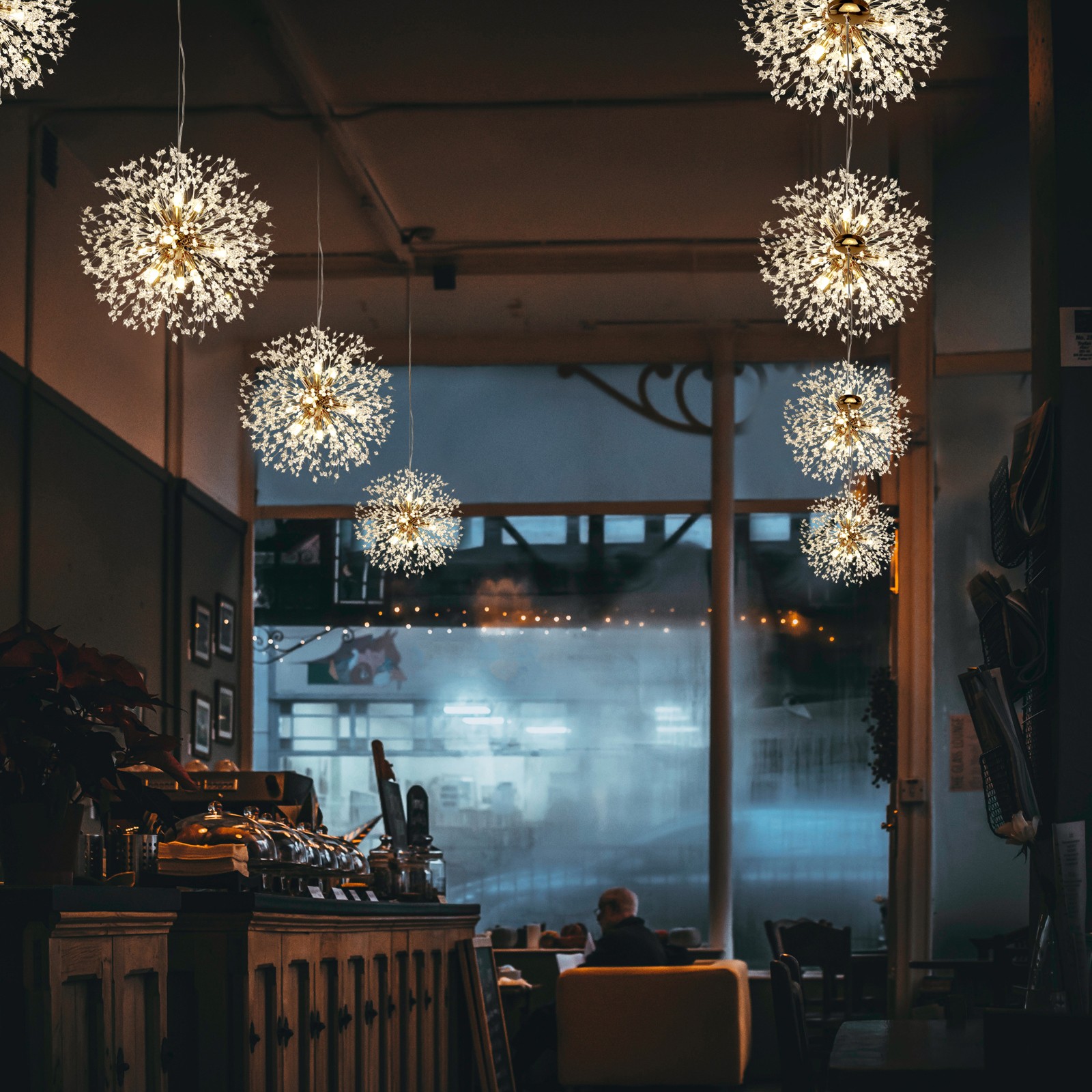 Dandelion Satellite Chandelier