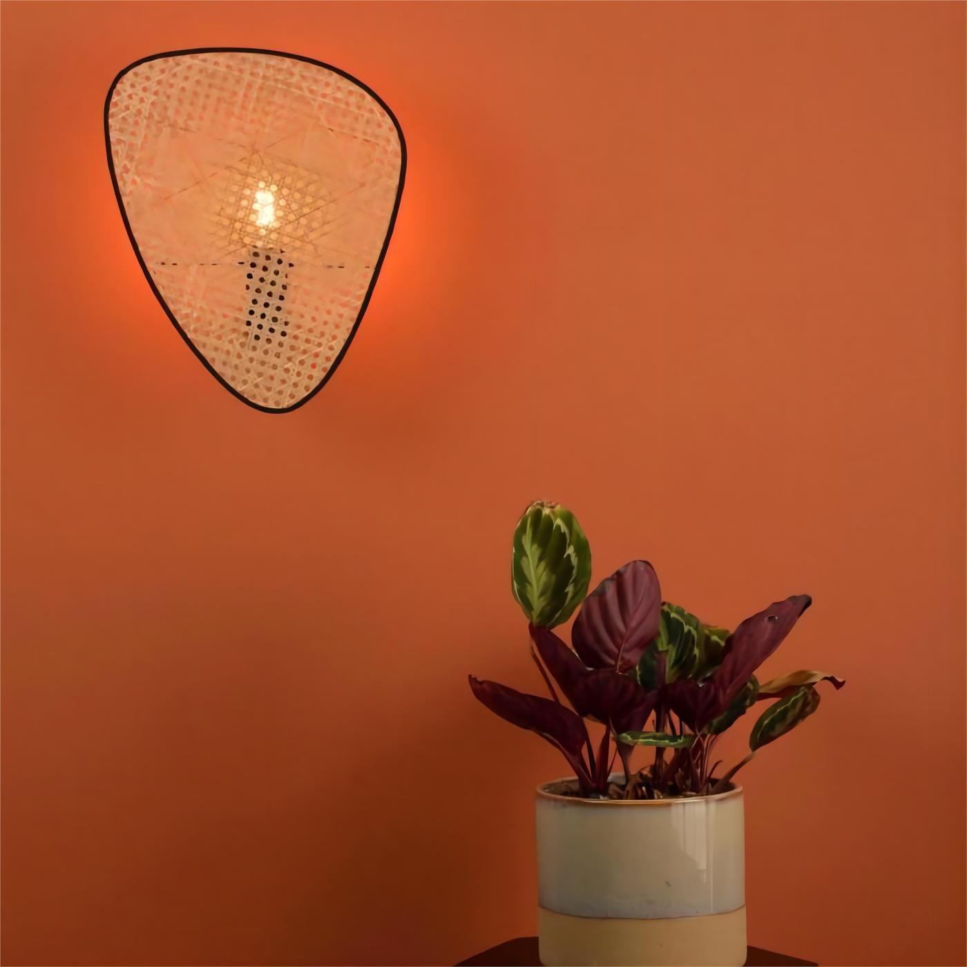 Screen Cannage Wall Lamp