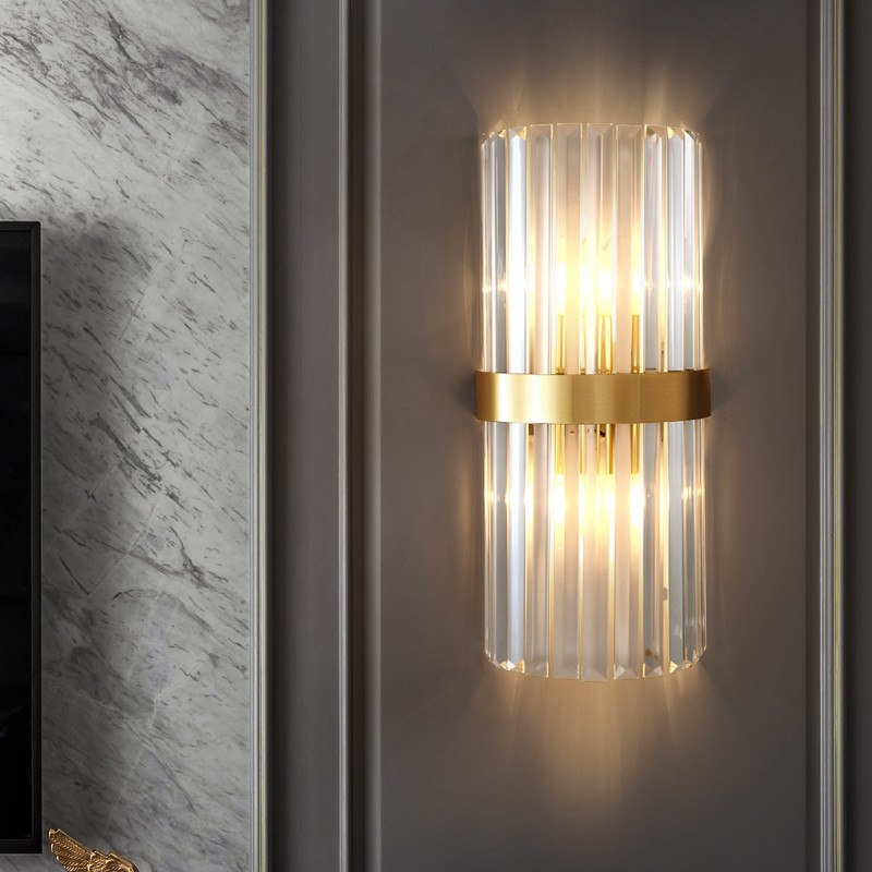 Modern Luxury Crystal Wall Lamp