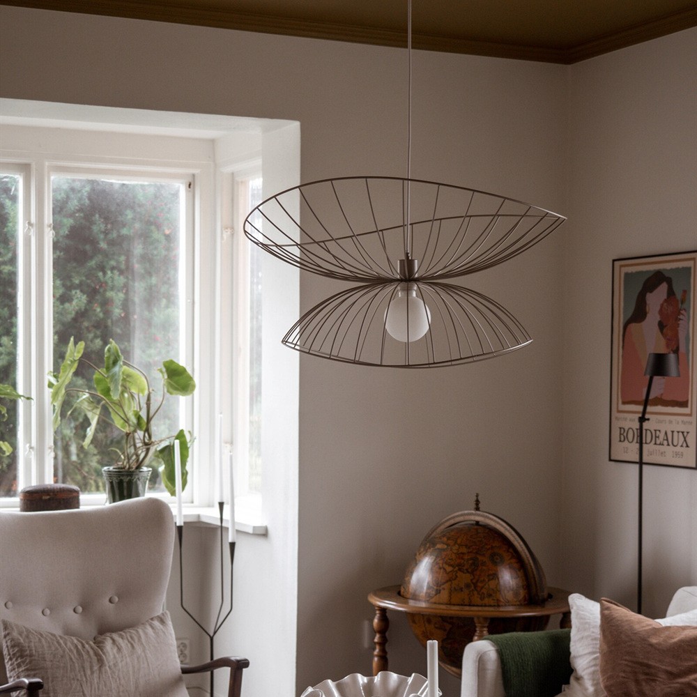 Ray metal pendant light