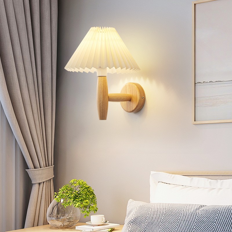 Wooden Wall Lamp