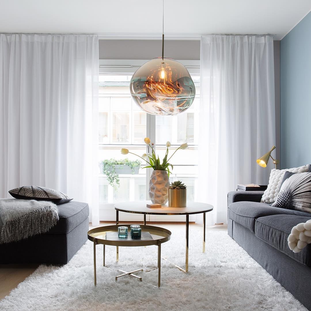 Glass Melt Pendant Light